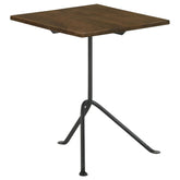 Orleans Furniture - Coaster - Heitor Square Wood Top Accent Side Table Dark Brown - 931206